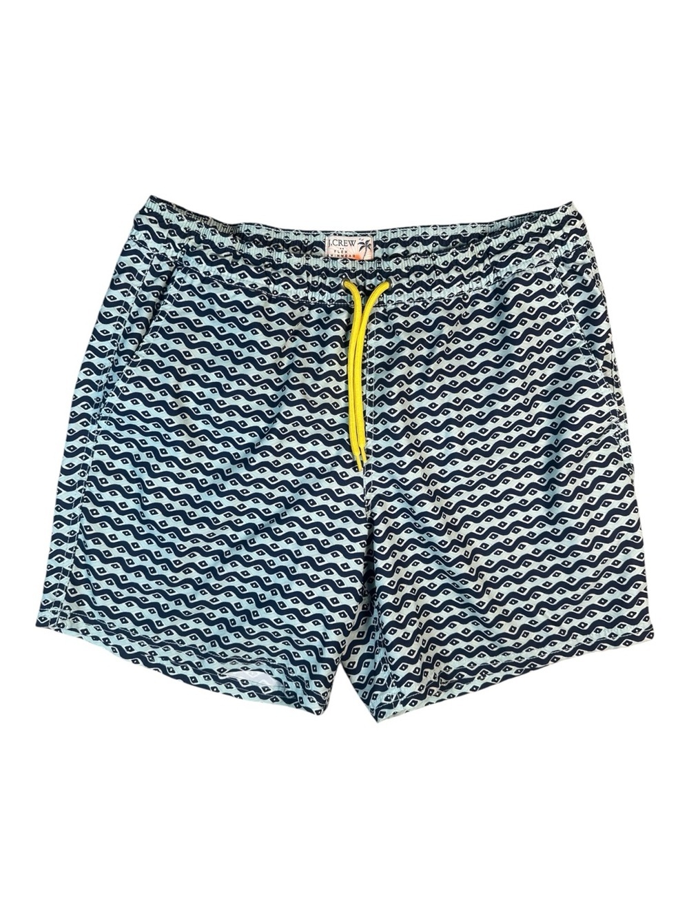 J. Crew Men’s Swimsuit Blue & Green Size Medium